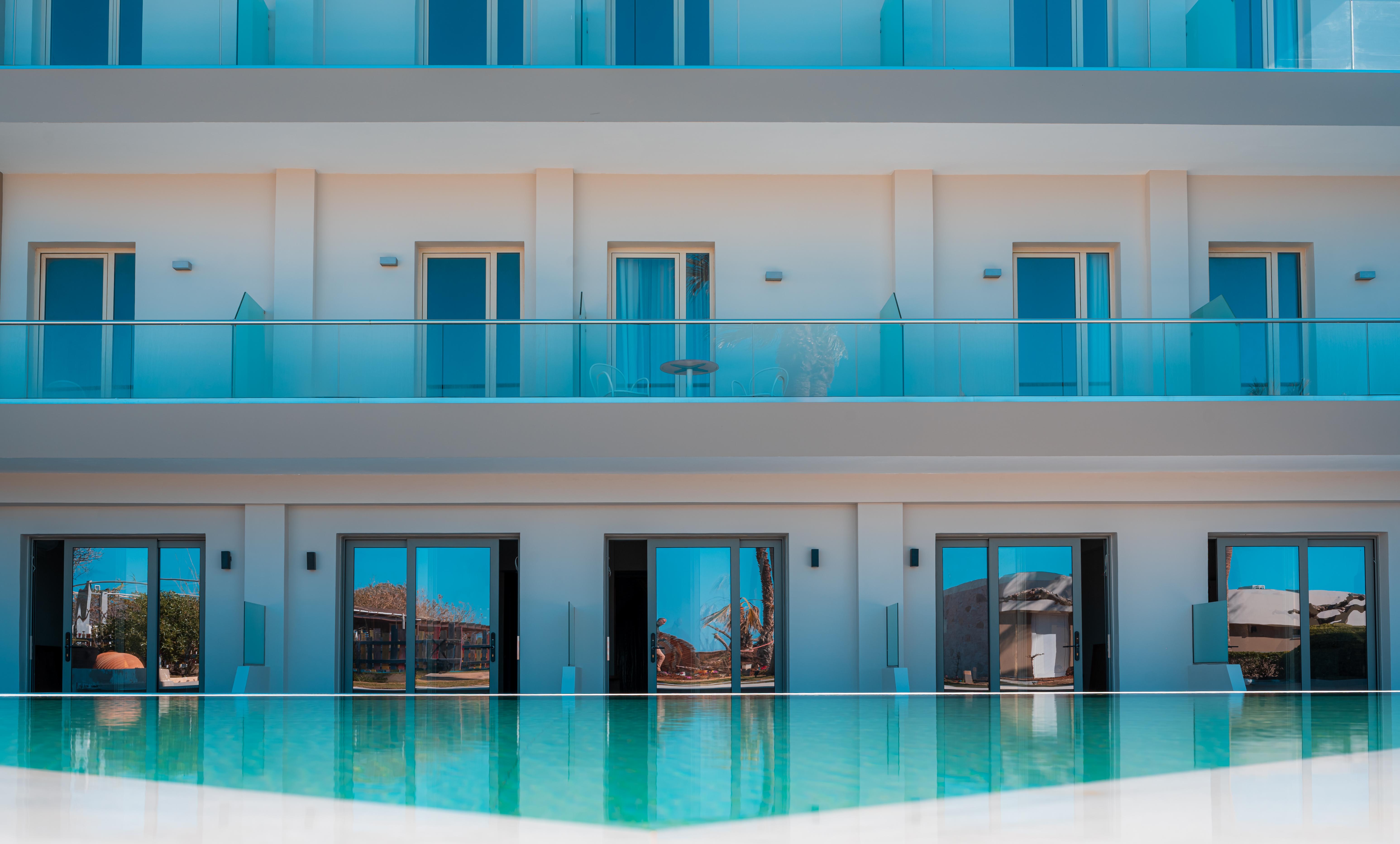Malia Bay Beach Hotel & Bungalows Exteriör bild