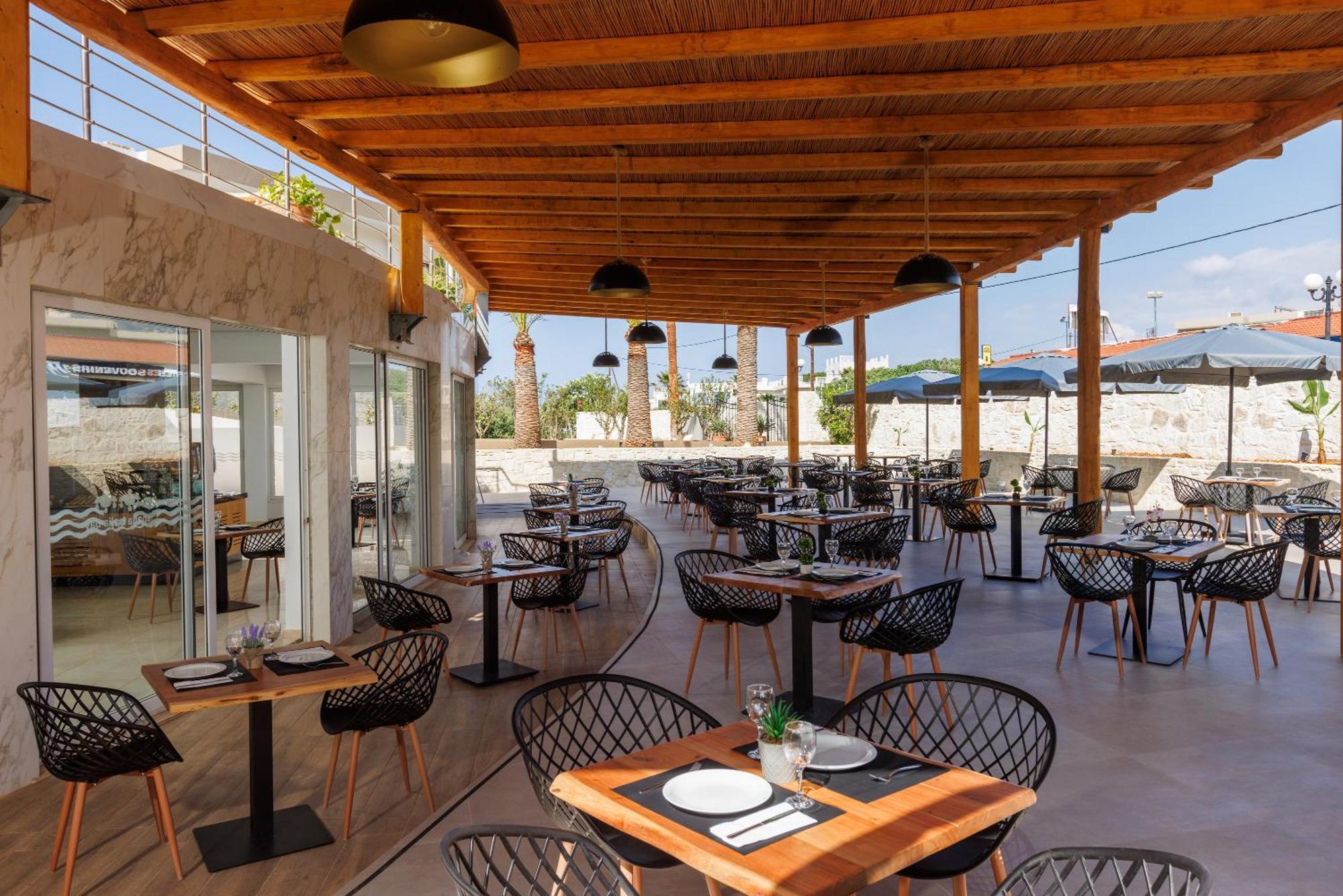 Malia Bay Beach Hotel & Bungalows Exteriör bild